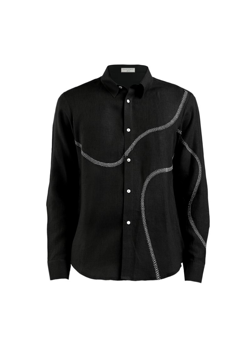 Coil Embroidered Shirt