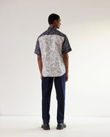 Upscale Camo-Block Patch Shirt