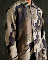 Molten Camouflage Overshirt